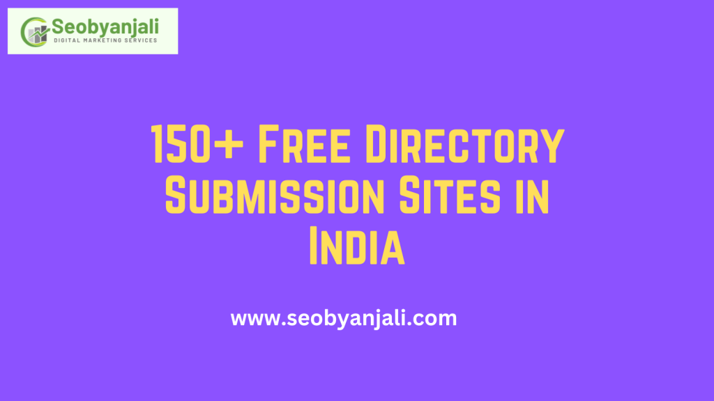 Free Directory Submission Sites in India